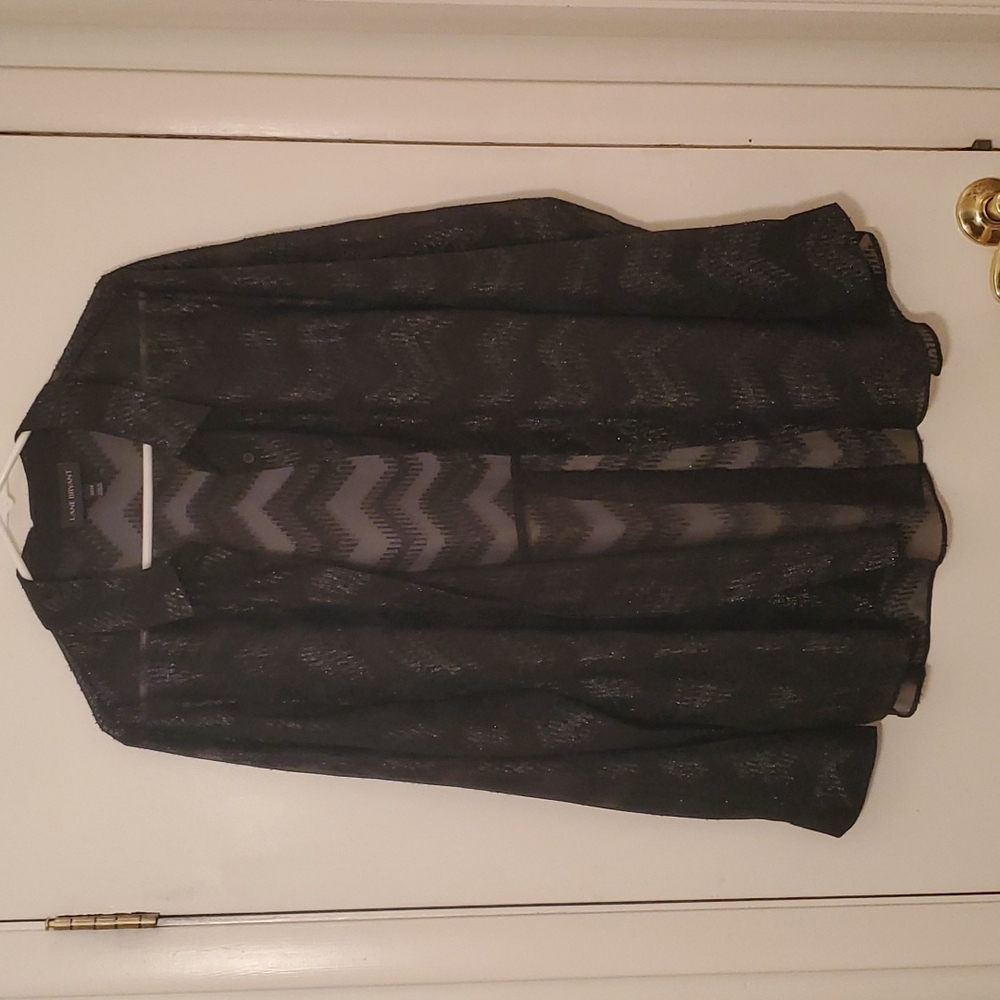 Sheer & shiny blouse